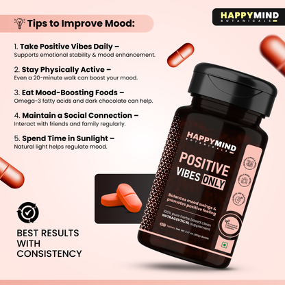 HappyMind Positive Vibes Only (60 Tablets)
