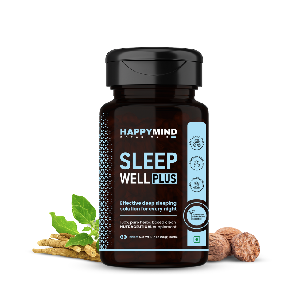 HappyMind Sleep Well Plus (60 Tablets)